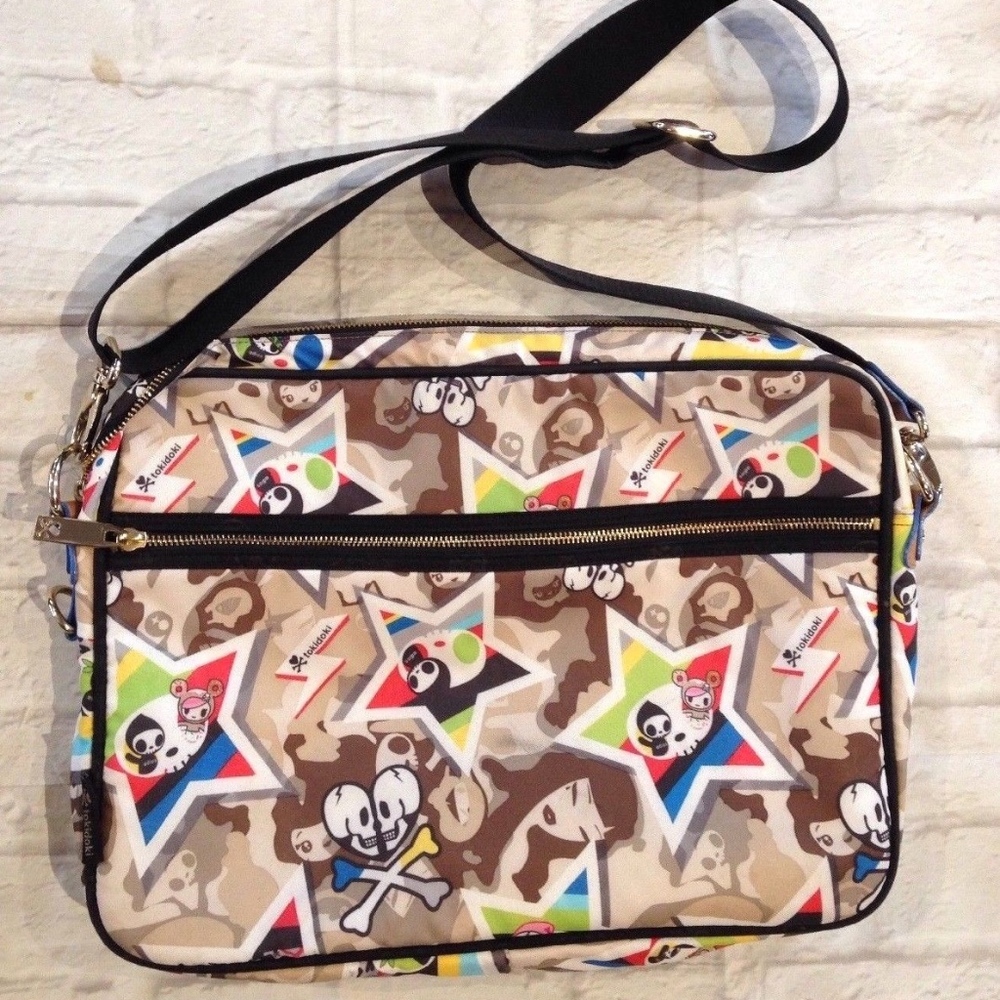 TOKIDOKI 15'' LAPTOP MESSENGER BAG